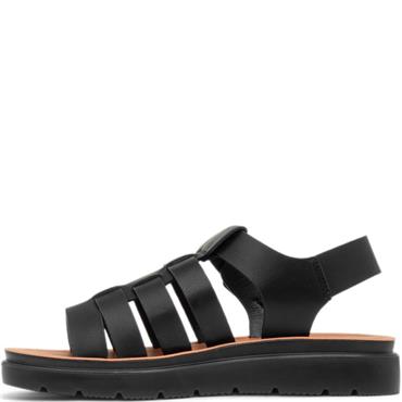 HEAVENLY FEET WOMENS SANDAL - BLACK